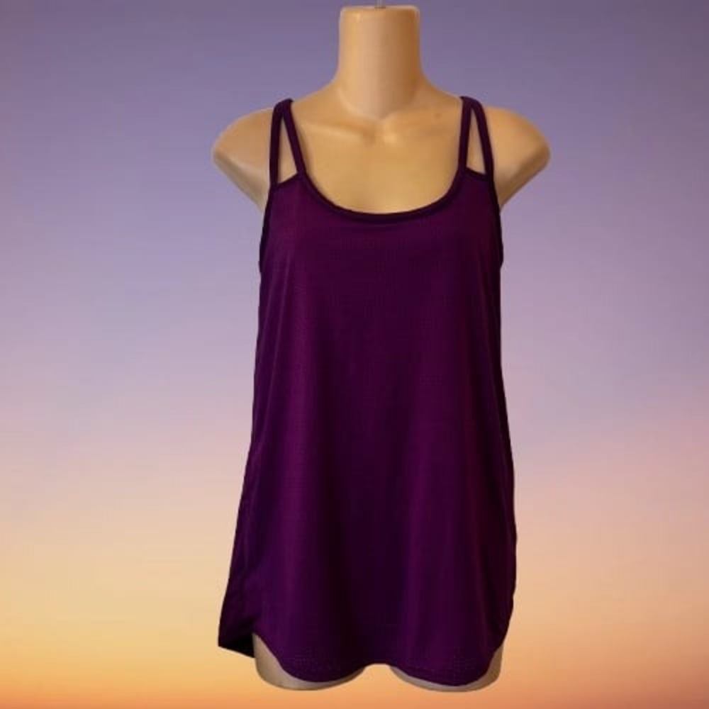 Athleta Full Force Tank Women's Medium Purple Sleeveless